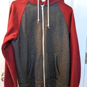 Old Navy baseball zip up hoodie